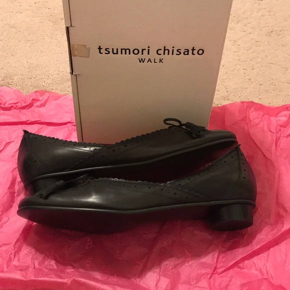 Tsumori Chisato Walk Leather Flats - Picture 9 of 9